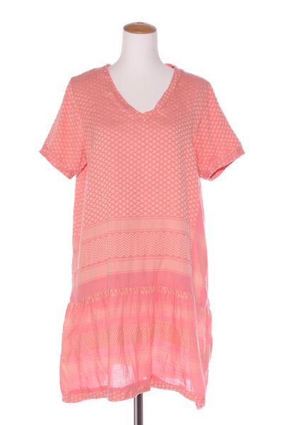 SUMMERY Copenhagen - Pink + orange derss dress! 14-16