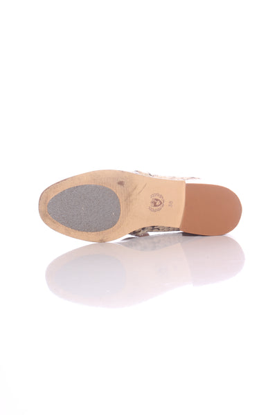 MI PIACI - Spencer leather loafer - snakeskin! 38