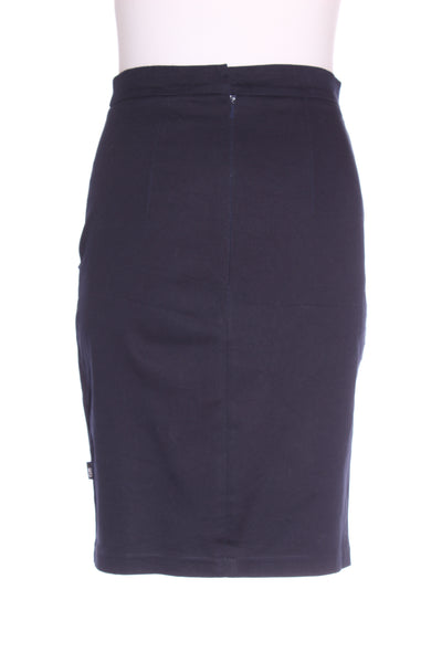 KILT (NZ) Navy stretch denim skirt! 8