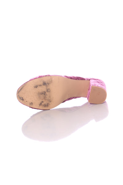 DAZIE "Bluebell" purple velvet heels! 9