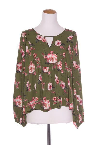 GLOSS - Green floral print blouse! 14