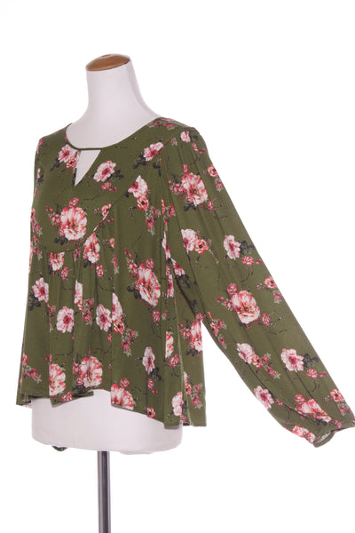 GLOSS - Green floral print blouse! 14