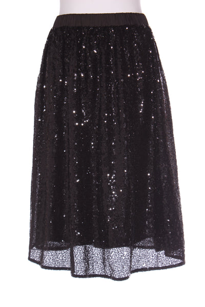 ZALORA - Black sequin skirt! 10-12