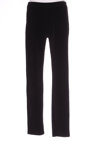VASSALLI (LN) Velvet rib knit pull on straight leg pant! 10