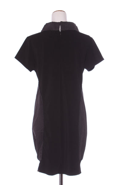 MARILYN SEYB - Edgy pinstripe deconstruct dress! 12-14