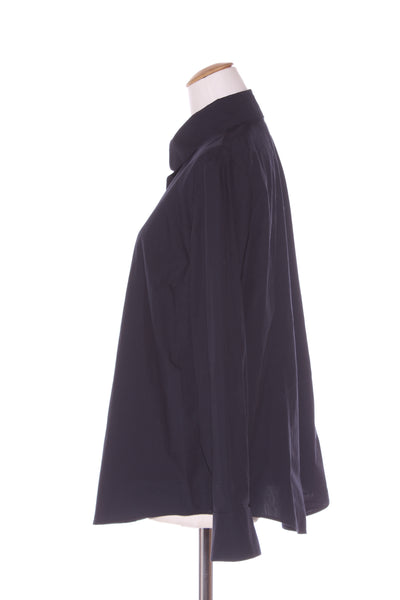 MEGAN SALMON - Dark navy cotton shirt! 16