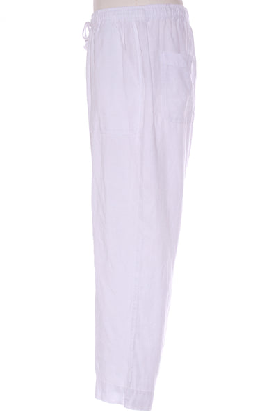 VERGE (LN) Capri linen 7/8th pant - White! 14