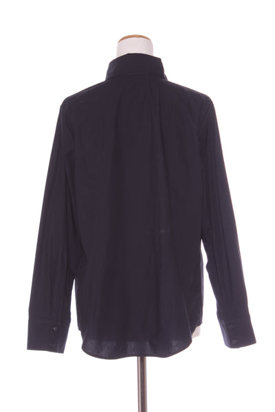 MEGAN SALMON - Dark navy cotton shirt! 16