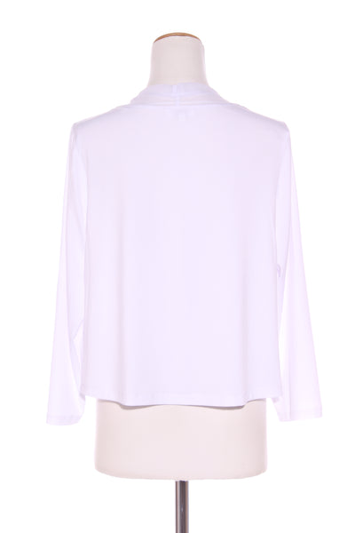 ELLA J (LN) Chiffon panel waterfall drape top! 16