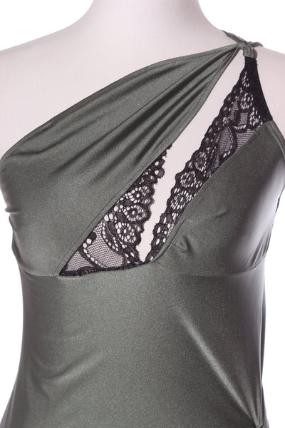 COPERNI (LN) ITA - Asymmetric lace detail mini dress! 8