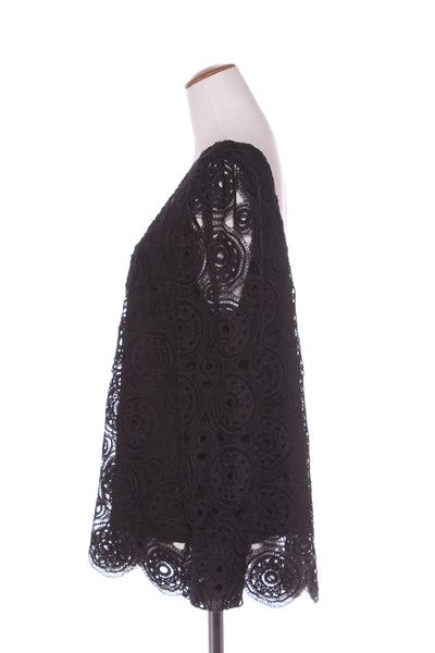 CITY CHIC - Square neck lace top! 20