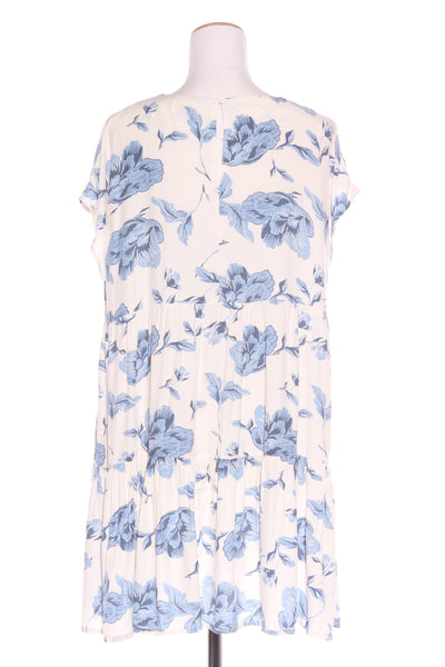 THING THING - Blue floral tiered dress! 12