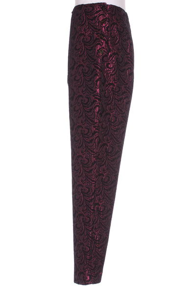 WALLIS (NZ) Vintage brocade pant - Purple! 8-10