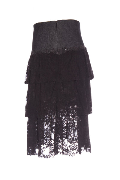 O ITALY (JP) Lace tiered + denim mini skirt! 8