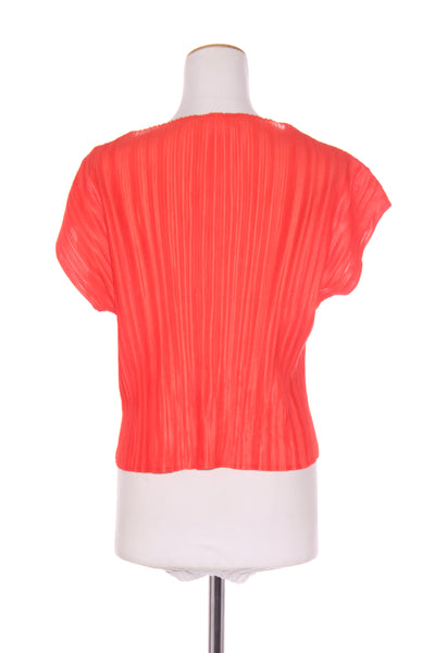 GORMAN - Micro pleat pink and orange top! 14