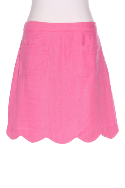 GORMAN - Scalloped hem linen mini skirt! 14