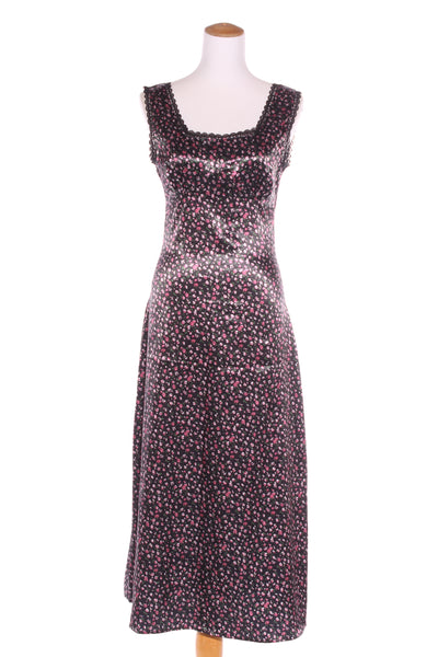 MIRROU - Floral satin dress! 8