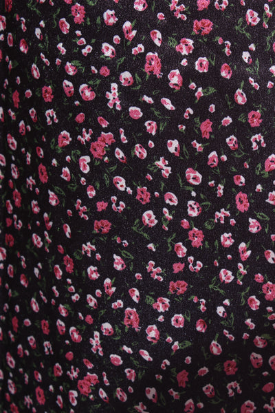 MIRROU - Floral satin dress! 8