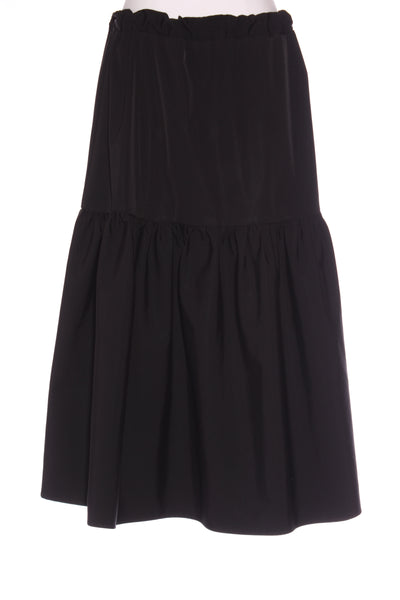 GREGORY (NZ) Ghini tiered Japanese fabric midi skirt! 14