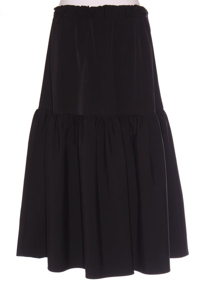 GREGORY (NZ) Ghini tiered Japanese fabric midi skirt! 14