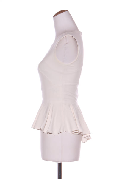 CUE (AU) White peplum top! 6