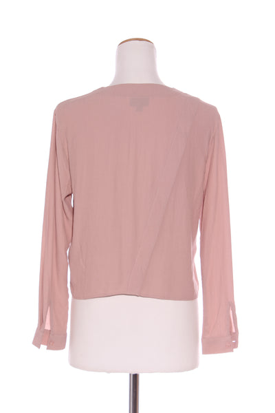 TOPSHOP - Blush crop shirt or light jacket! 8-10