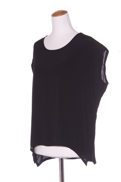 BOHO - Jane scoop hem top - Black! 10-12