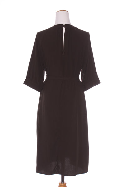 MAX (LN) Tencel/viscose midi dress with tie! 14