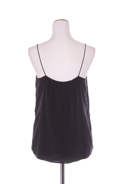 COUNTRY ROAD - Silk v-neck cami - Black! 10