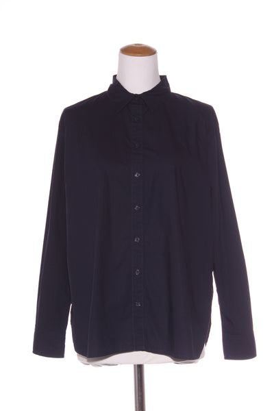 SEED - Navy oversized cotton shirt! 10-12