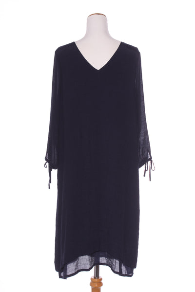 WHISTLE - Navy shell button reversible dress! 14