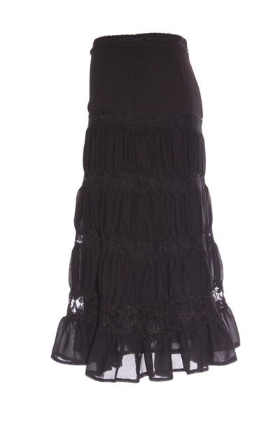 MAX (NZ) Vintage lace ruffle skirt! 8