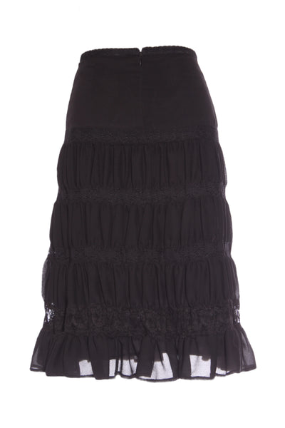 MAX (NZ) Vintage lace ruffle skirt! 8