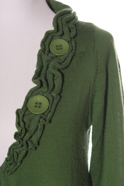 PREEN - Wool blend green cardi! 12