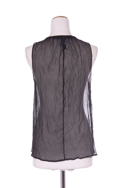 RICOCHET (NZ) Crushed silk chiffon tank! 10