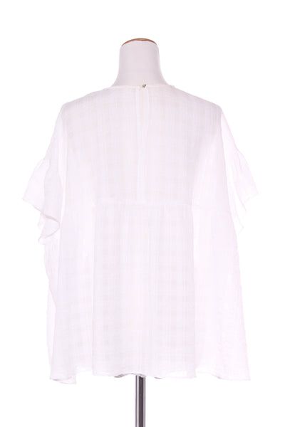 DECJUBA - Seersucker check babydoll top! 12-16