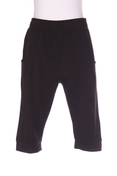 HOME-LEE - 3/4 apartment pants - Black/Lollipop pink! 10