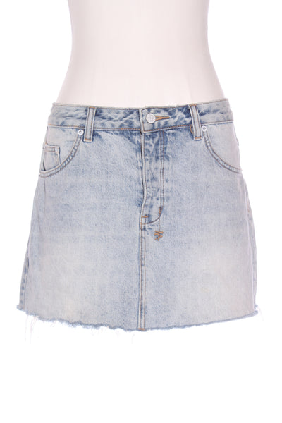 KSUBI - Washed blue denim mini skirt! 14