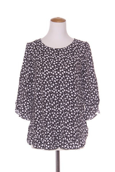 SUSSAN (LN) Leaf print ruffle sleeve top! 8