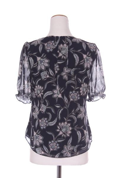 JACQUI.E (BN) Navy floral top! 8