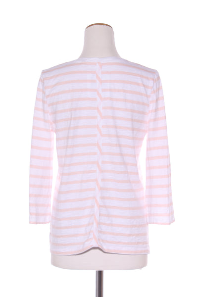 ELM - Blush pink stripe L/S top! 8-10