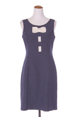 TRELISE COOPER Boardroom "Peggy sue" jacquard spot dress! 12