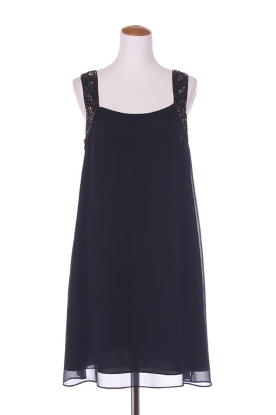 MAX - Embellished shoulder strap shift dress! 10-12