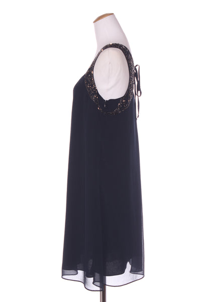 MAX - Embellished shoulder strap shift dress! 10-12