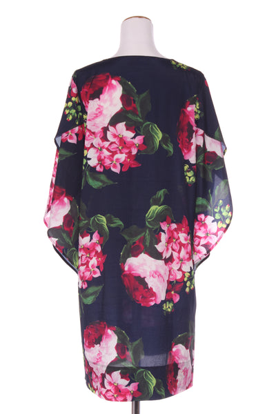JELLICOE - Kimono sleeve peony print dress! 14