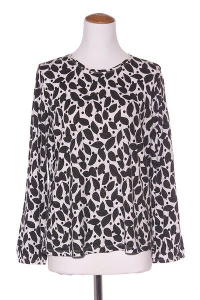 TRENERY - Leaf print cotton/linen top! 14