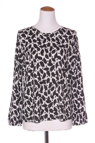 TRENERY - Leaf print cotton/linen top! 14