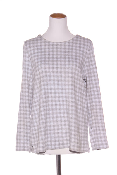 TRENERY - Gingham brushed cotton sweater! 14