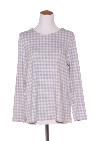 TRENERY - Gingham brushed cotton sweater! 14