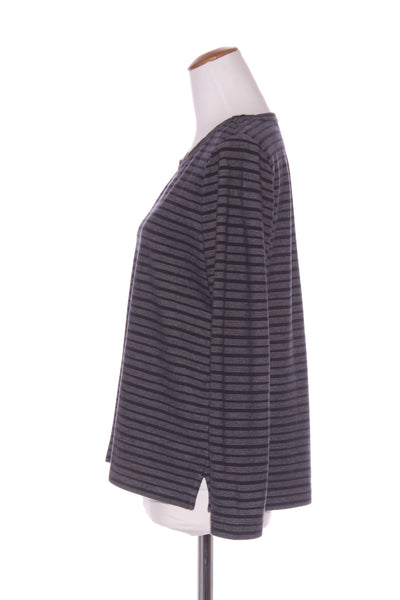 TRENERY - Heavy cotton stripe knit L/S top! 14